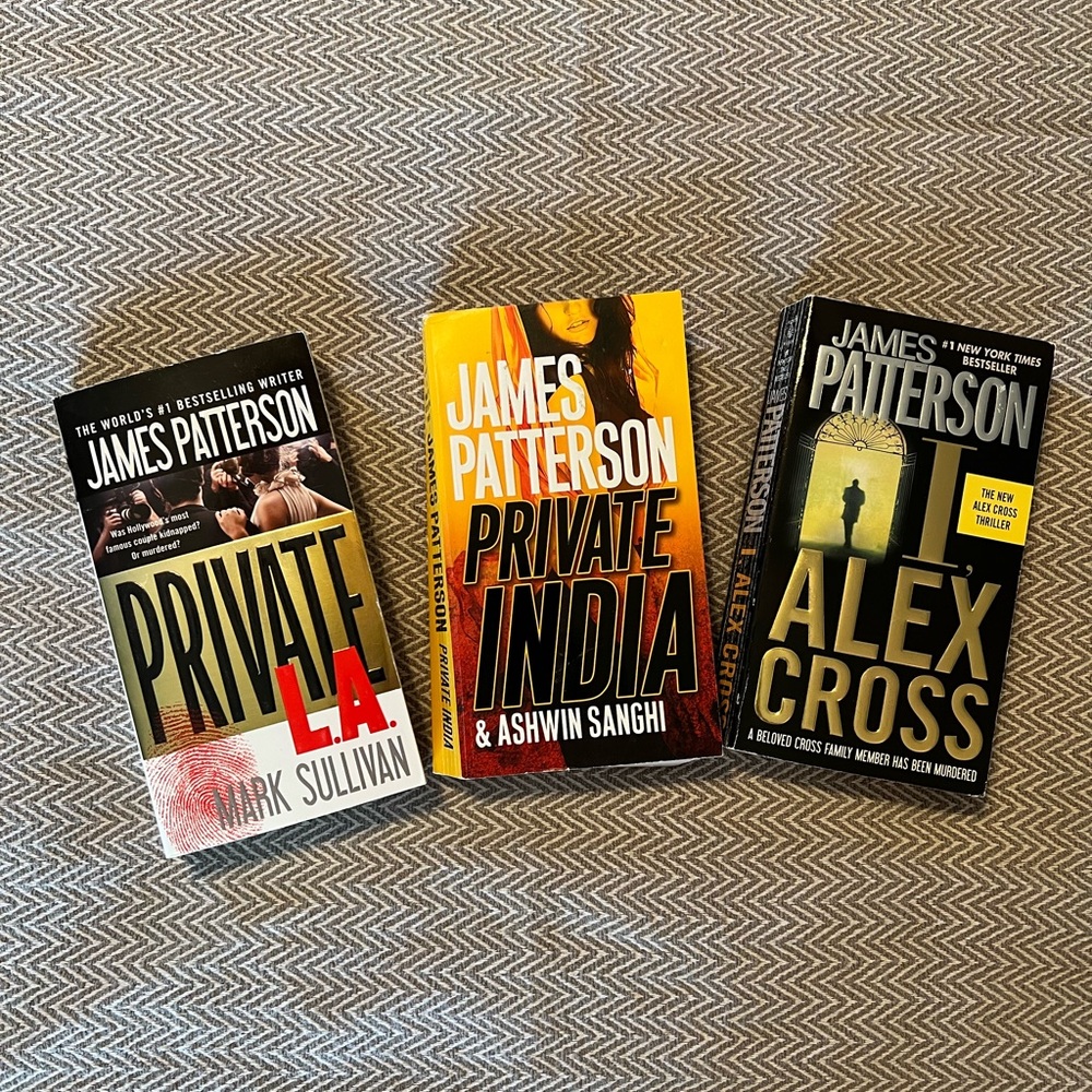James Patterson Books. 3 Misc. Books
